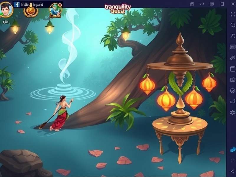Divine Tranquility Quest Indian festival event